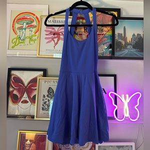 Blue Halara athletic dress